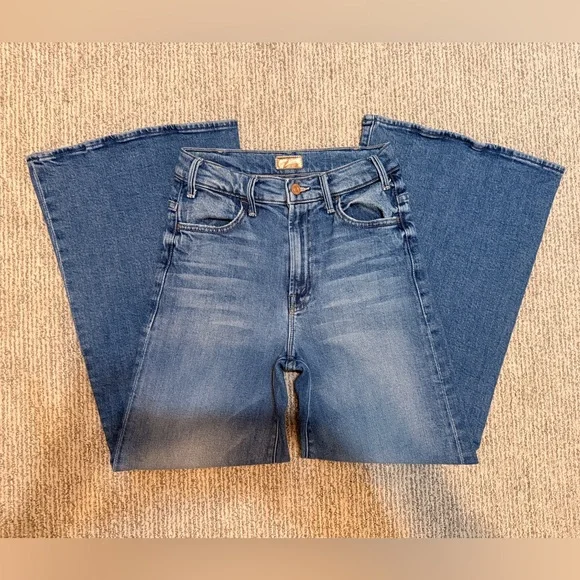 Mother Hustler Roller Ankle High on the Hog Jeans size 25 - Picture 3 of 13